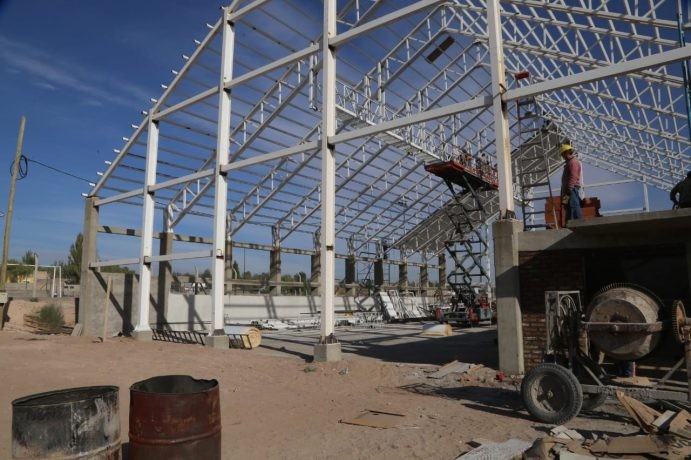 El SAF de Parque Industrial tiene un 70% de avance y en mayo será inaugurado