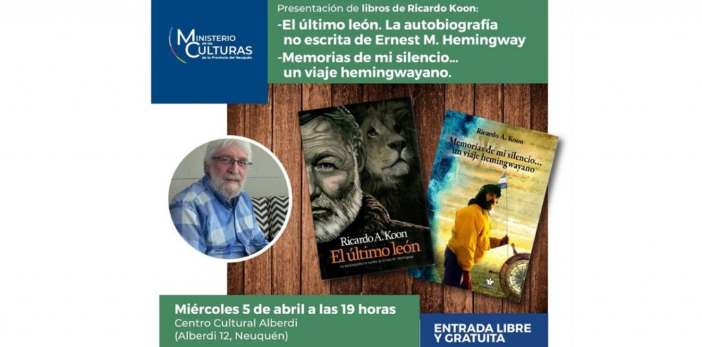 Presentación de libros de Ricardo Koon en el Centro Cultural Alberdi