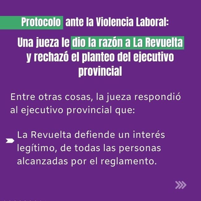 Desafío para el Ejecutivo: Victoria de La Revuelta en Caso de Violencia Laboral