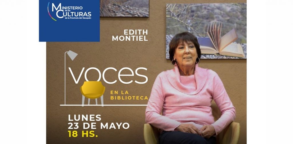 El ciclo Voces en la Biblioteca estrenará emisión con Edith Montiel