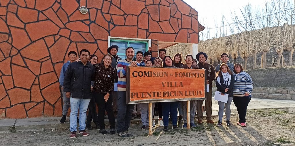 La Red de Jóvenes Comunicadores llegó a Villa del Puente Picún Leufú