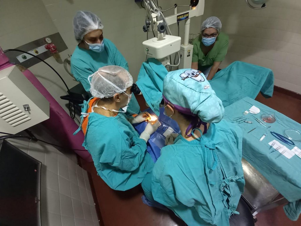 El HPN realizó 50 ablaciones y 32 trasplantes de córneas